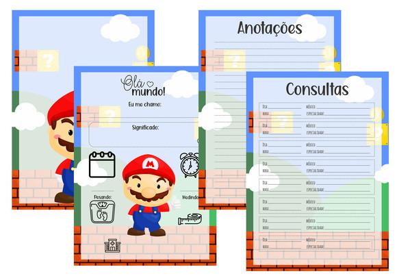 Arquivo Digital - Caderneta de Vacina - Super Mario 04