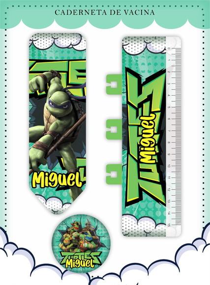 Arquivo Digital - Caderneta de Vacina - Tartarugas Ninja