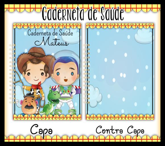Arquivo Digital - Caderneta de Vacina - Toy Story
