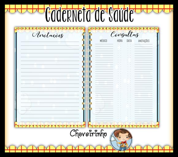 Arquivo Digital - Caderneta de Vacina - Toy Story