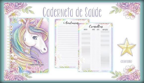 Arquivo Digital - Caderneta de Vacina - Unicornio 03
