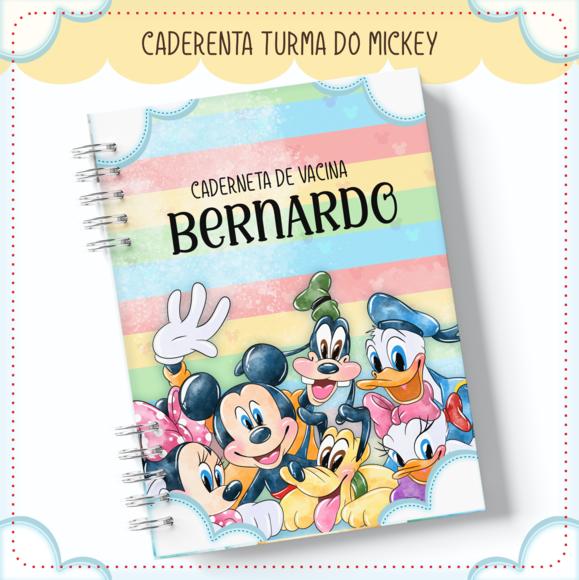 Arquivo Digital - Caderneta de Vacina - Turma do Mickey