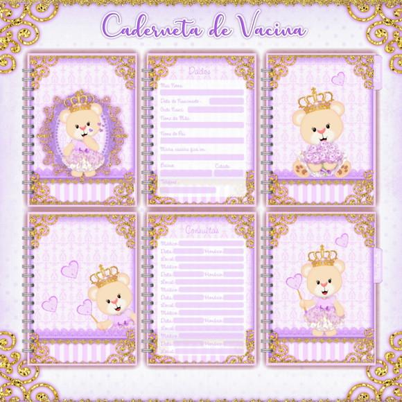 Arquivo Digital - Caderneta de Vacina - Ursinha Lilas