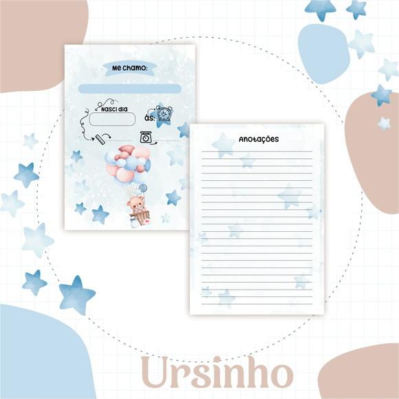 Arquivo Digital - Caderneta de Vacina - Ursinho 02