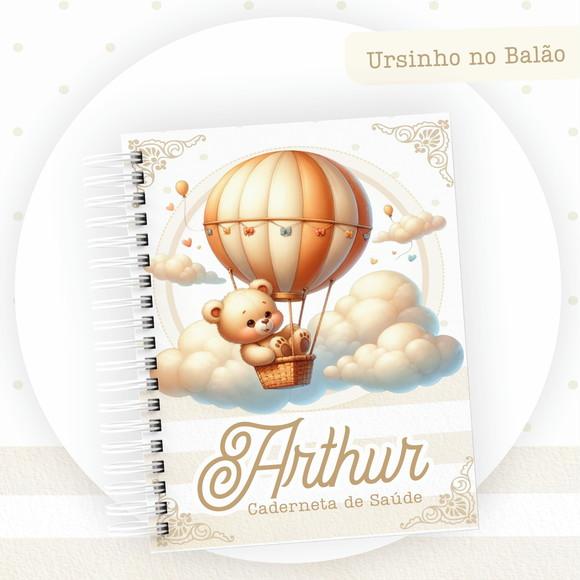 Arquivo Digital - Caderneta de Vacina - Ursinho no Balao