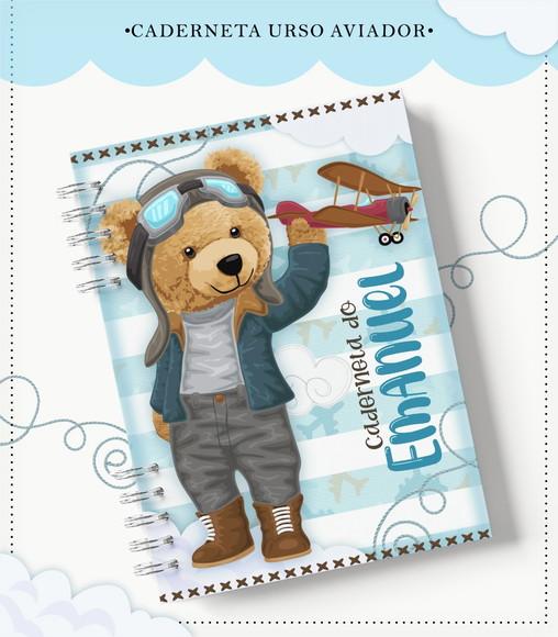 Arquivo Digital - Caderneta de Vacina - Urso Aviador 03