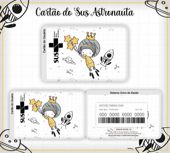 Arquivo Digital - Caderneta Saude - Astronauta Minimalista