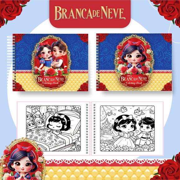 Arquivo Digital - Coloring Book - Branca de Neve
