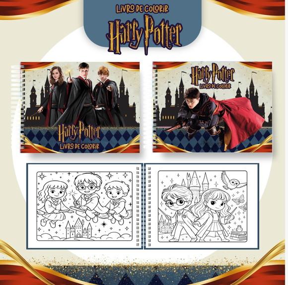Arquivo Digital - Coloring Book - Harry Potter