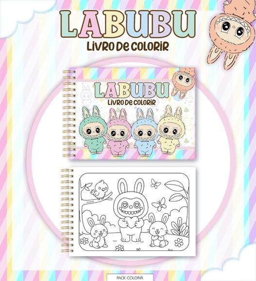 Arquivo Digital - Coloring Book - Labubu