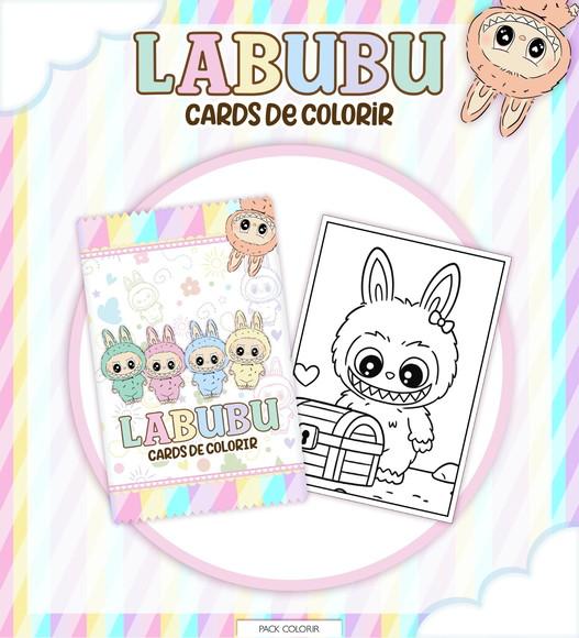 Arquivo Digital - Coloring Book - Labubu