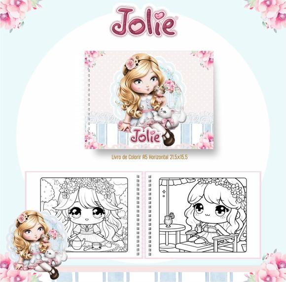 Arquivo Digital - Coloring Book - Jolie