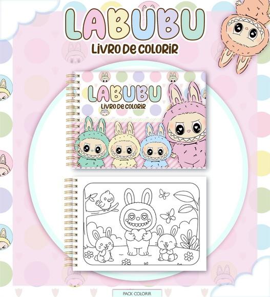 Arquivo Digital - Coloring Book - Labubu