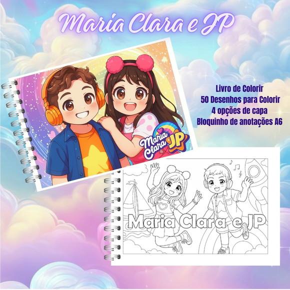 Arquivo Digital - Coloring Book - Maria Clara e Jp