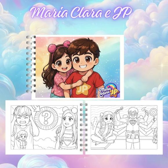 Arquivo Digital - Coloring Book - Maria Clara e Jp