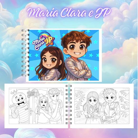 Arquivo Digital - Coloring Book - Maria Clara e Jp