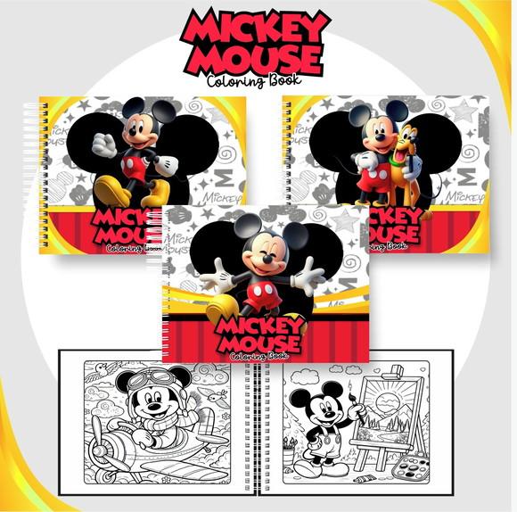 Arquivo Digital - Coloring Book - Mickey