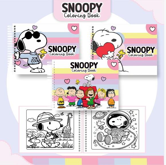 Arquivo Digital - Coloring Book - Snoopy