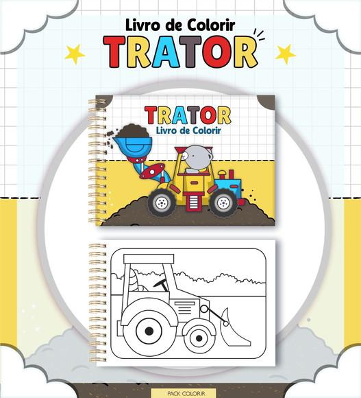 Arquivo Digital - Coloring Book - Trator
