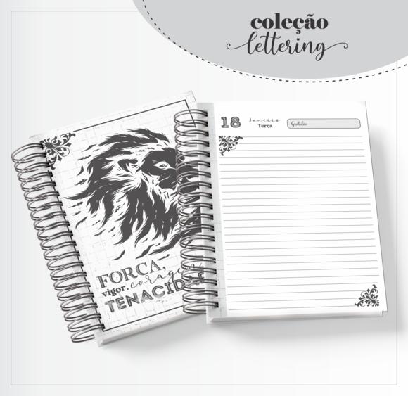 Arquivo Digital - Combo Agendas Lettering Masculino 2022