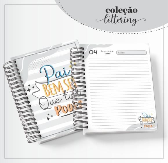Arquivo Digital - Combo Agendas Lettering Masculino 2022