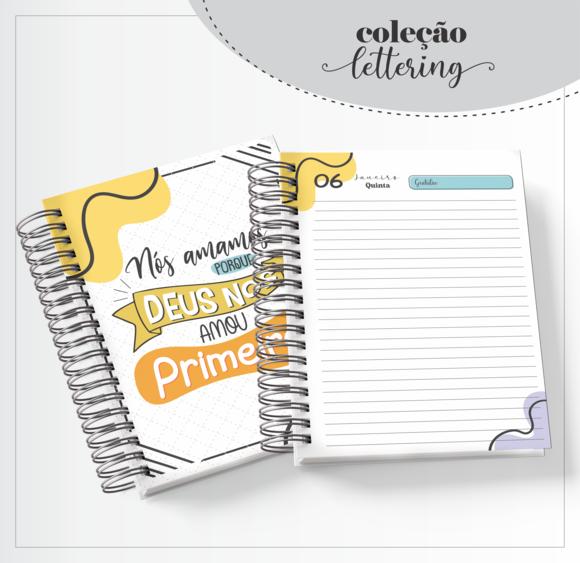Arquivo Digital - Combo Agendas Lettering Masculino 2022