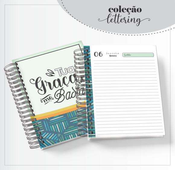 Arquivo Digital - Combo Agendas Lettering Masculino 2022