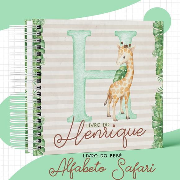 Arquivo Digital - Kit Maternidade - Alfabeto Safari