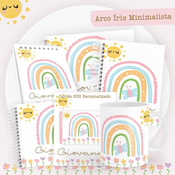Arquivo Digital - Kit Maternidade - Arco Iris Minimalista