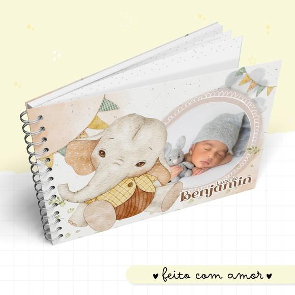 Arquivo Digital - Kit Maternidade - Baby Elefante Menino 2.0