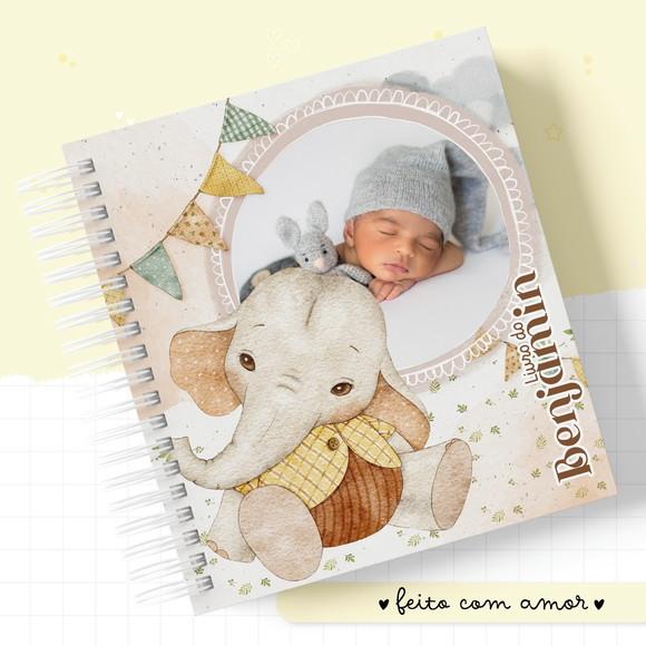 Arquivo Digital - Kit Maternidade - Baby Elefante Menino 2.0