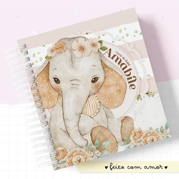 Arquivo Digital - Kit Maternidade - Baby Elefante Menina 2.0