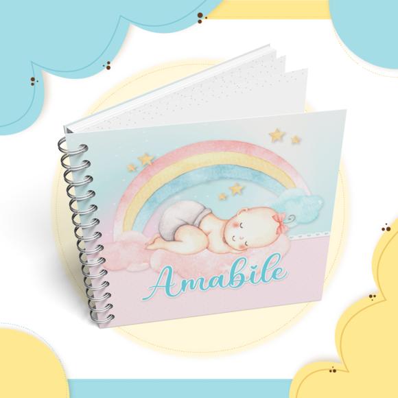 Arquivo Digital - Kit Maternidade - Bebe Arco Iris Menina 02