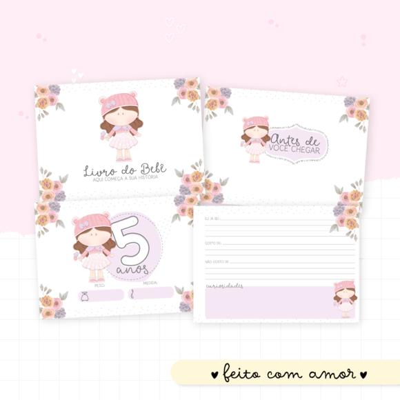 Arquivo Digital - Kit Maternidade - Boneca Morena 2.0
