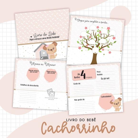 Arquivo Digital - Kit Maternidade - Cachorrinha Menina