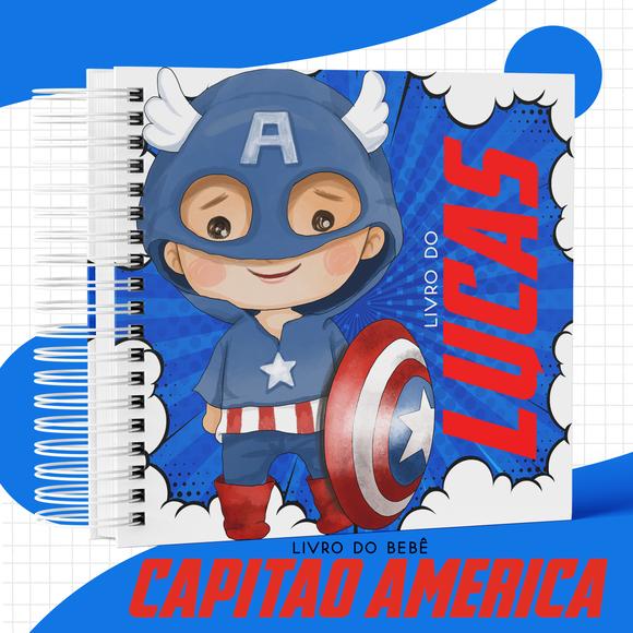 Arquivo Digital - Kit Maternidade - Capitão América
