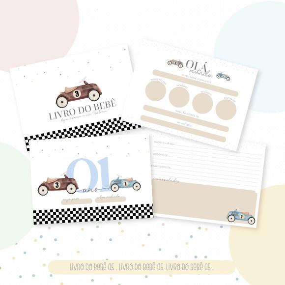 Arquivo Digital - Kit Maternidade - Carros