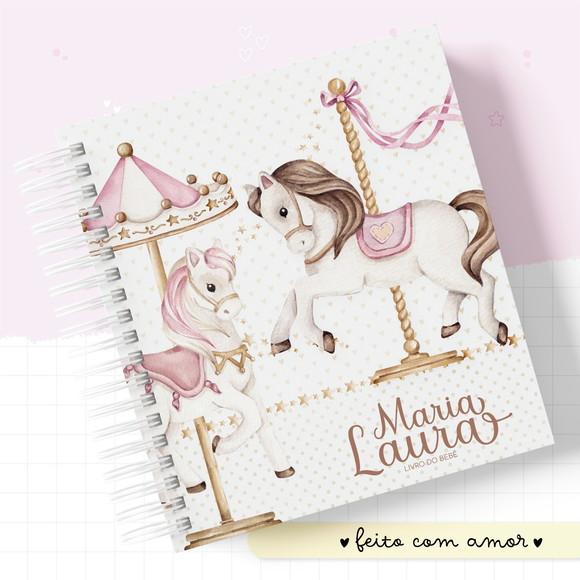 Arquivo Digital - Kit Maternidade - Carrossel Menina 04