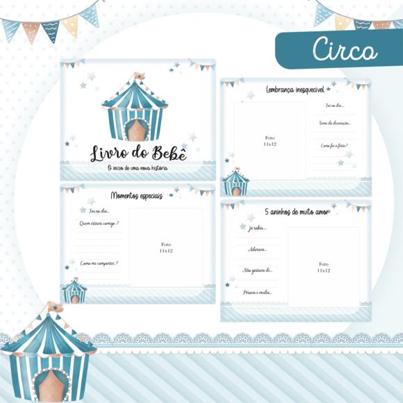 Arquivo Digital - Kit Maternidade - Circo