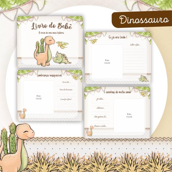 Arquivo Digital - Kit Maternidade - Dinossauro