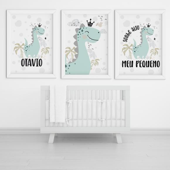 Arquivo Digital - Kit Maternidade - Dino Menino