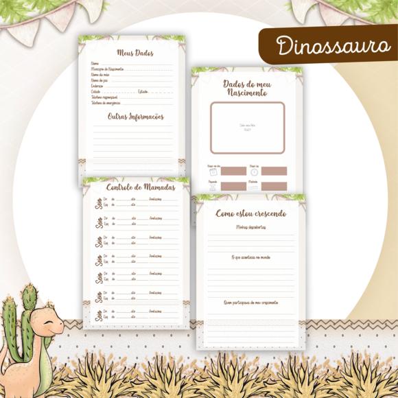 Arquivo Digital - Kit Maternidade - Dinossauro