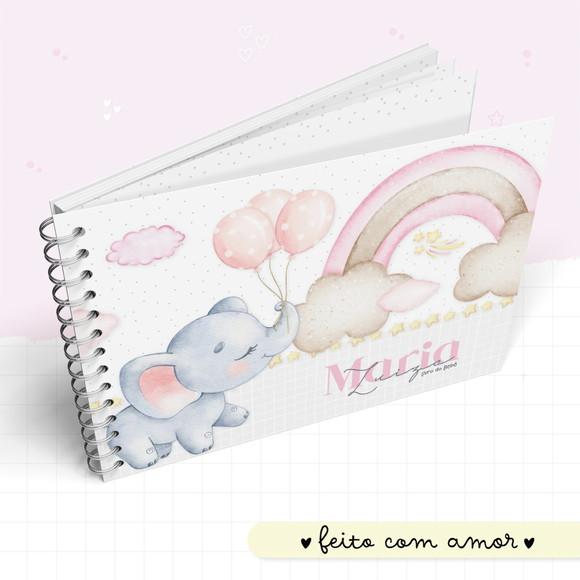 Arquivo Digital - Kit Maternidade - Elefante Balões Menina