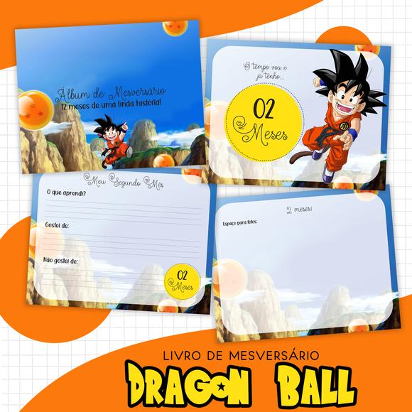 Arquivo Digital - Kit Maternidade - Dragon Ball