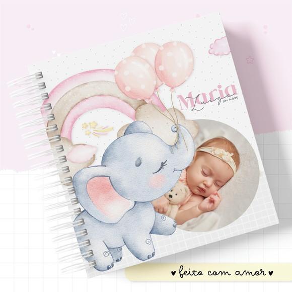 Arquivo Digital - Kit Maternidade - Elefante Balões Menina