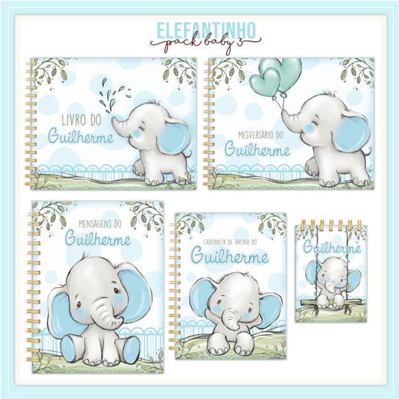 Arquivo Digital - Kit Maternidade - Elefantinho 01