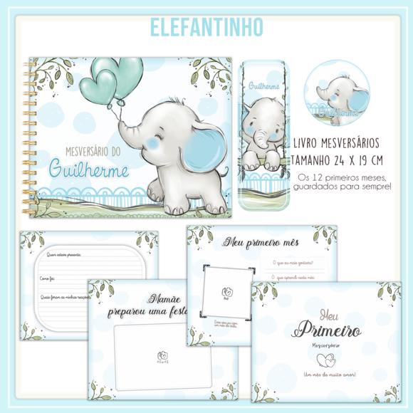 Arquivo Digital - Kit Maternidade - Elefantinho 01