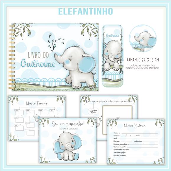 Arquivo Digital - Kit Maternidade - Elefantinho 01