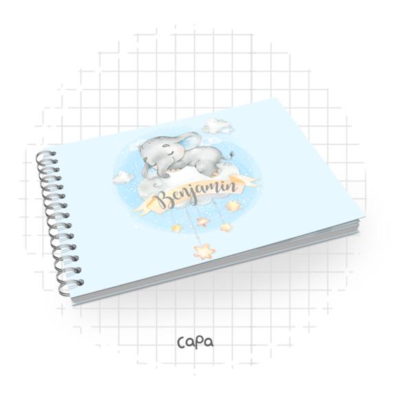 Arquivo Digital - Kit Maternidade - Elefantinho Menino