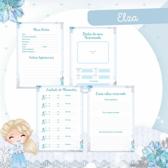 Arquivo Digital - Kit Maternidade - Elza Frozen